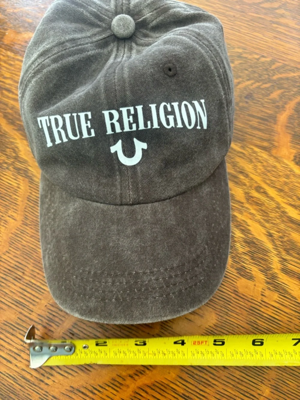 NWOT True Religion Black Washed Hat